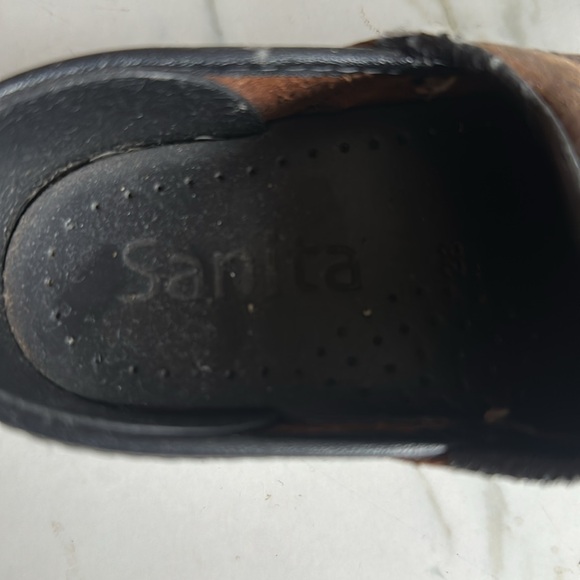 Sanita clogs. Size 28. Brown. - Picture 4 of 5